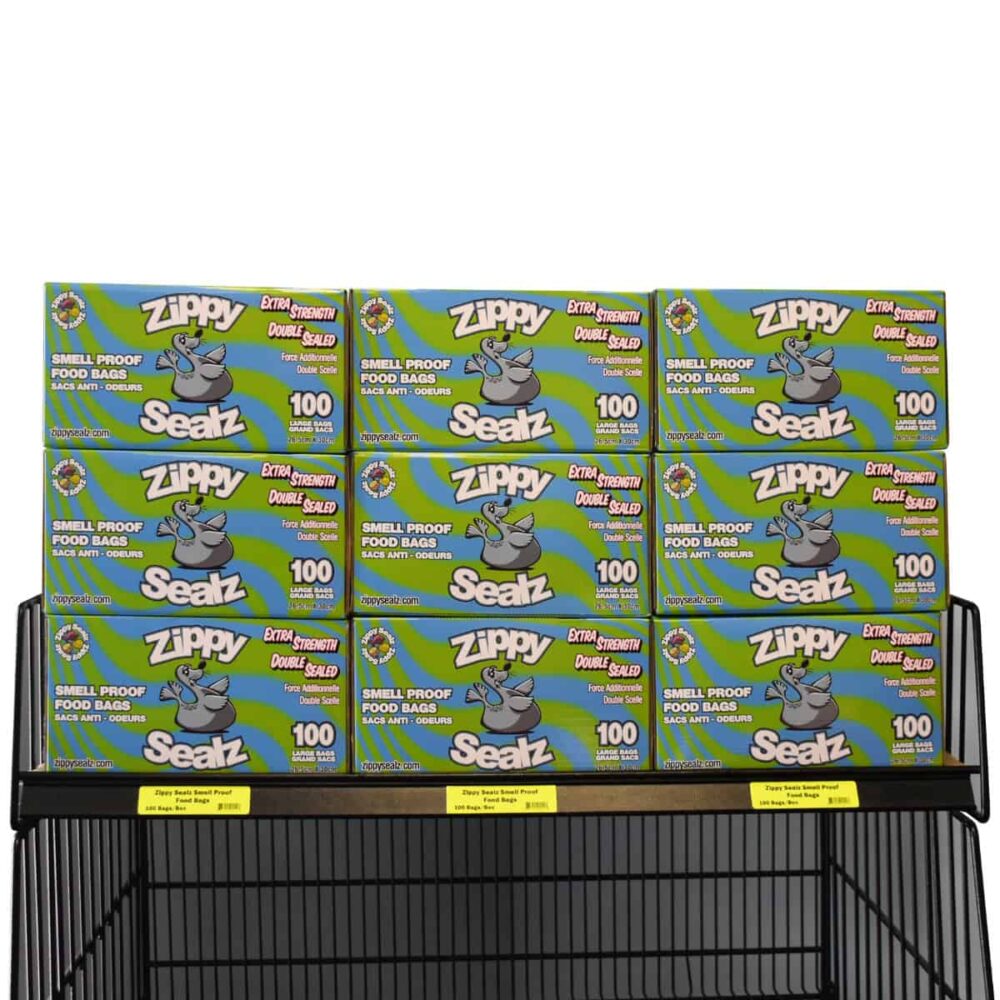 ZipMaster Grow -  Labels and Signage Easy Peel 5161 Coloured Sticker Labels 4″ x 1″ Neon Yellow