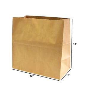 ZipMaster Grow -  Paper and Biodegradable Bags Retail Bag 12″ x 7″ x 14″