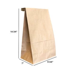 ZipMaster Grow -  Paper and Biodegradable Bags Retail Bags 9 3/4″ x 7″ x 14 3/4″