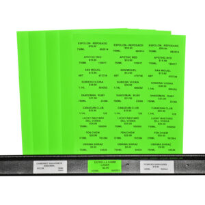 ZipMaster Grow -  Labels and Signage Easy Peel 5160 Coloured Labels 2 5/8″ x 1″ Neon Green