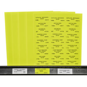 ZipMaster Grow -  Labels and Signage Easy Peel 5160 Coloured Labels 2 5/8″ x 1″ Neon Yellow