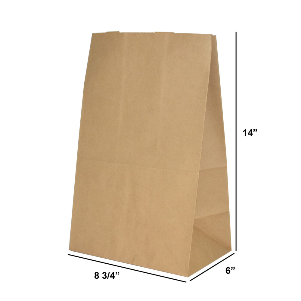 ZipMaster Grow -  Paper and Biodegradable Bags Retail Bag 8 3/4″ x 6″ x 14″