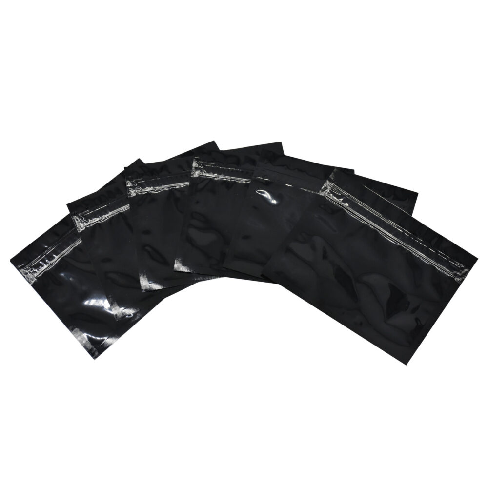 ZipMaster Grow -  Zippy Sealz Smell Proof Sample & Testing Bags Zippy Sealz Sample & Testing Bags-Medium Black Bags/Box